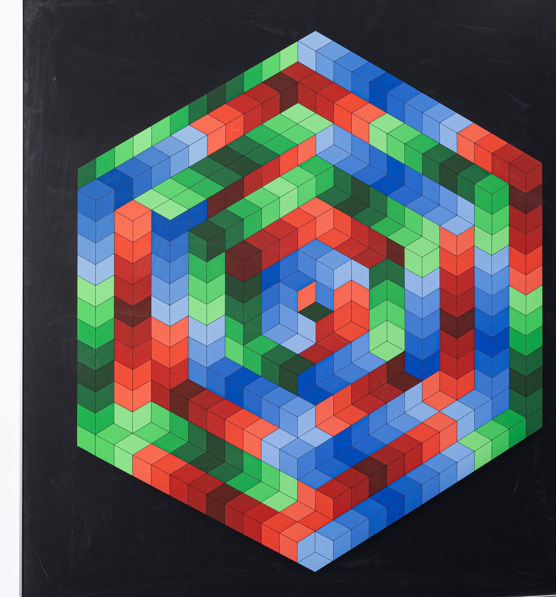 Victor Vasarely, "Tsiga".