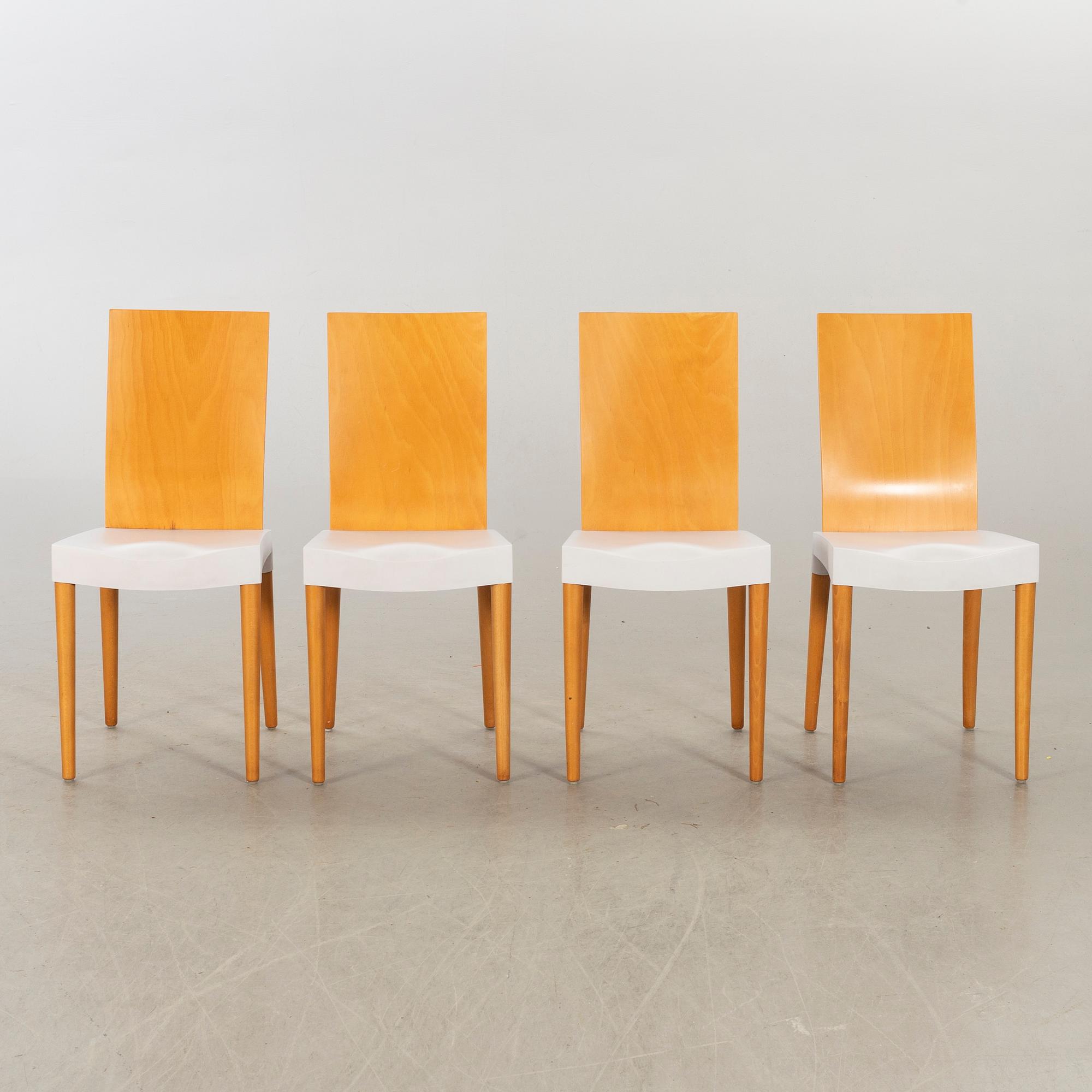 PHILIPPE STARCK, chairs , 6+1 , "Miss Trip", Kartell, Ca 2000.