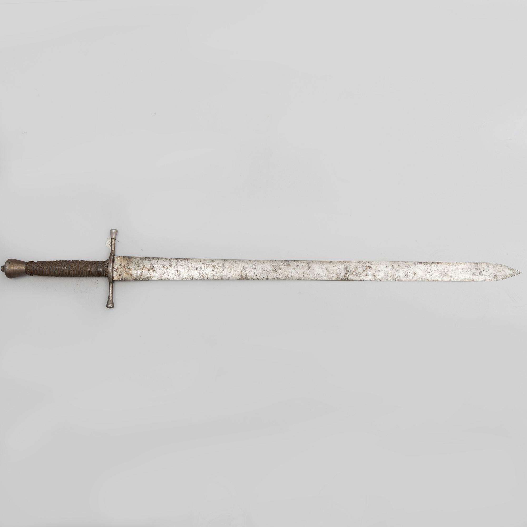 SLAGSVÄRD, Holland/Tyskland, med klinga från 1640-talet.