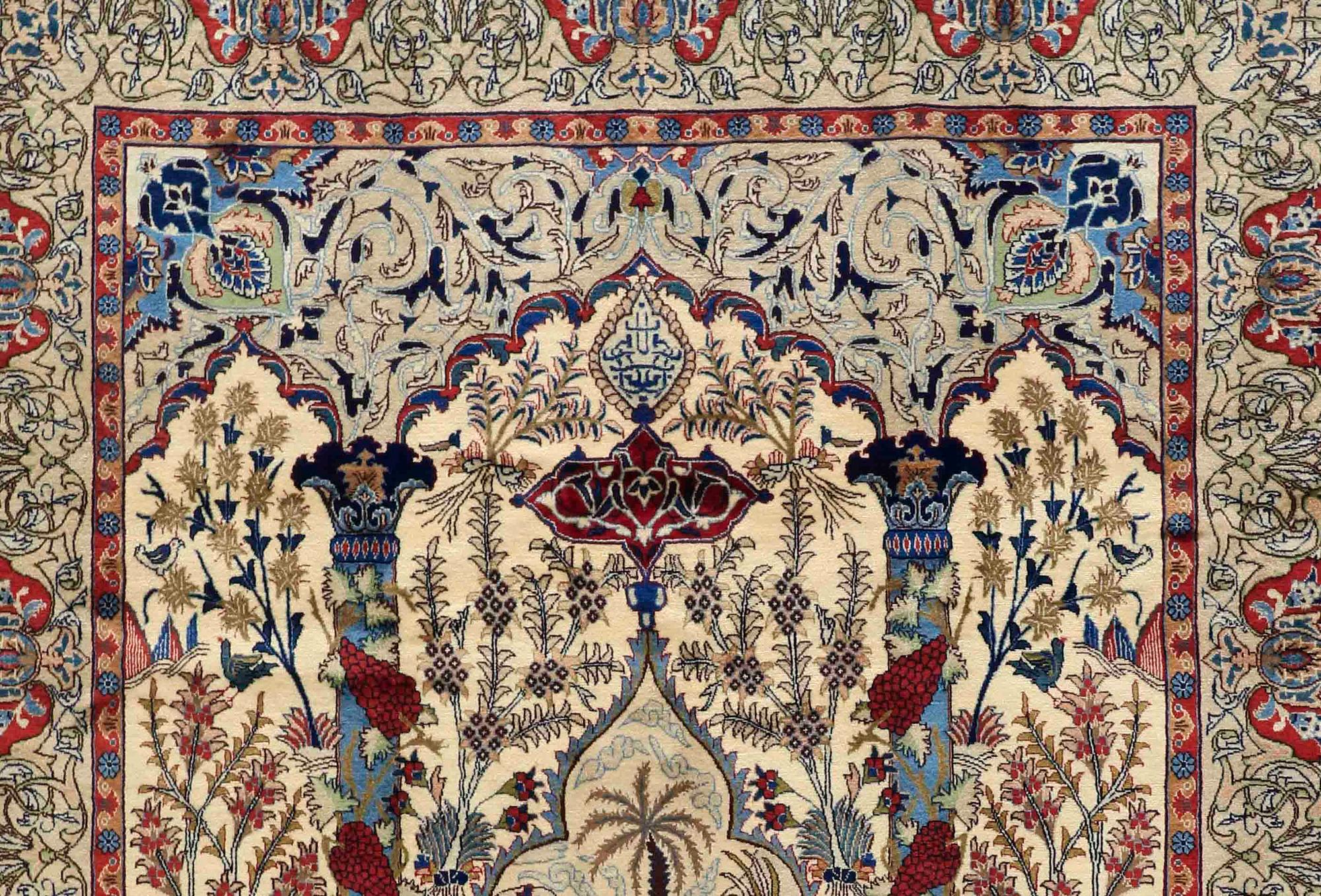MATTA, Figural Kashmar, ca 300 x 195 cm.