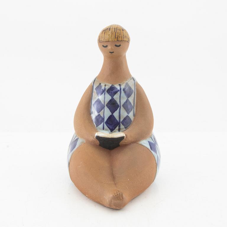 Lisa Larson, figurine signed Gustavsberg stoneware.