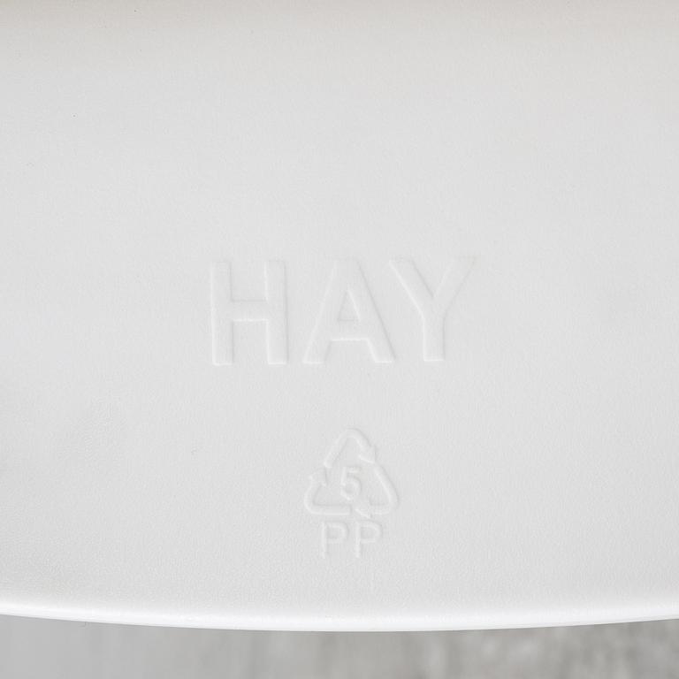 Hee Welling, four bar stools, 'AAS 32', HAY, Denmark.