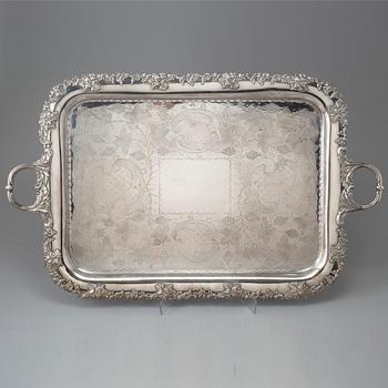 BRICKA, nysilver, rokoko-stil, 1900-tal.