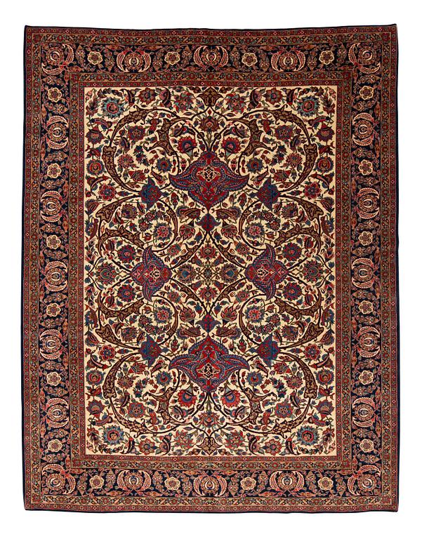 Matta, semiantik Keshan, s.k. Dabri, ca 349 x 269 cm.