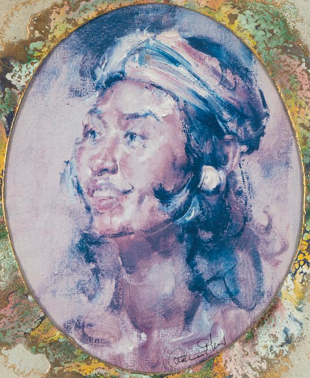 Antonio Blanco, colour offset, signed.