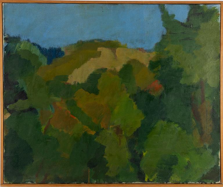 Sixten Lundbohm, "Landskap med lertag".