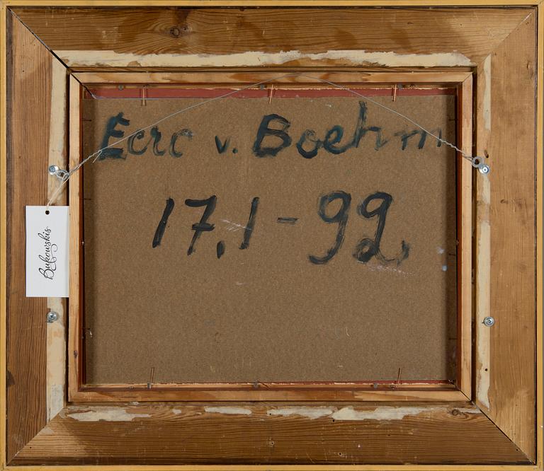 Eero von Boehm, Still Life.