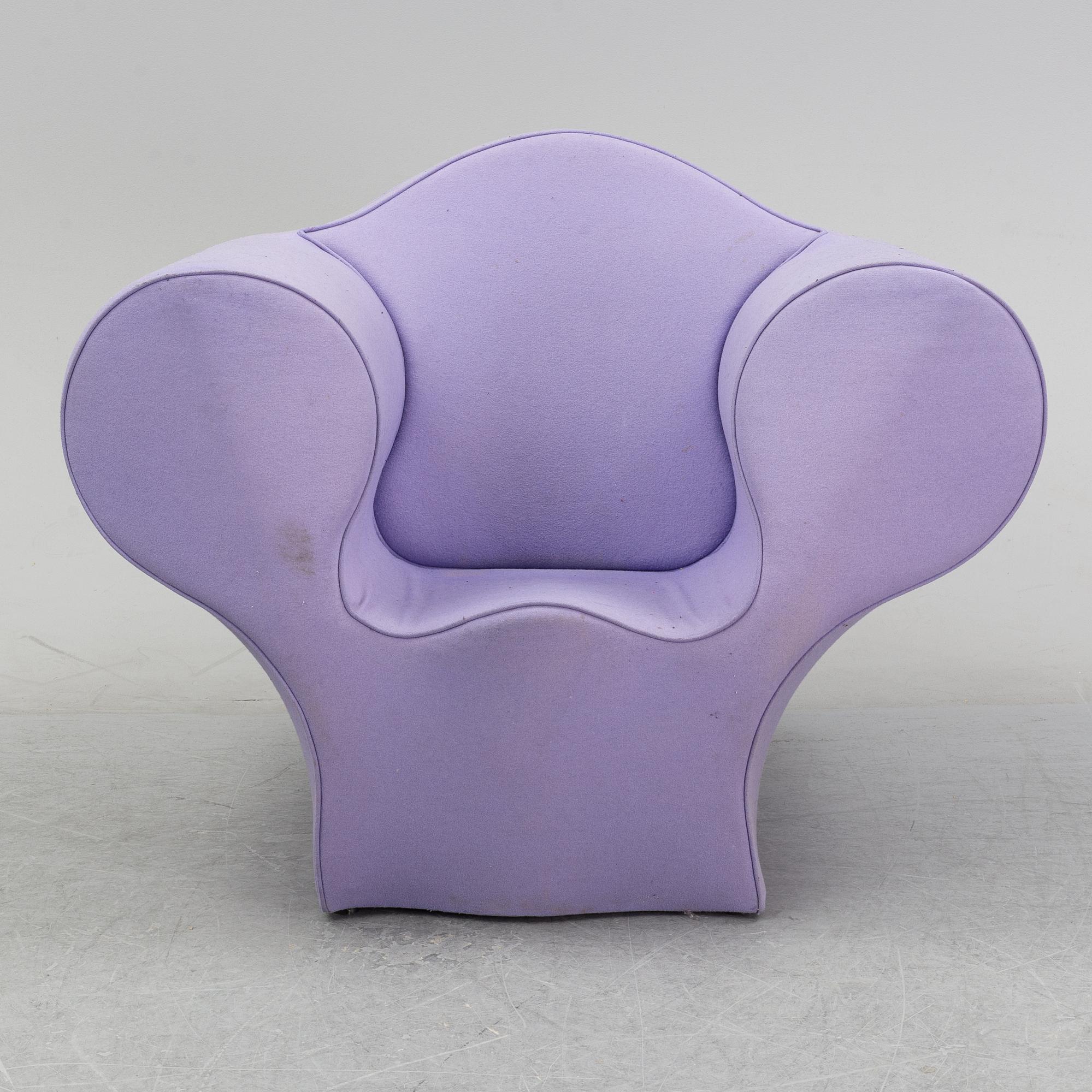 A 'Big Easy' chair by Ron Arad for Moroso designed 1999.