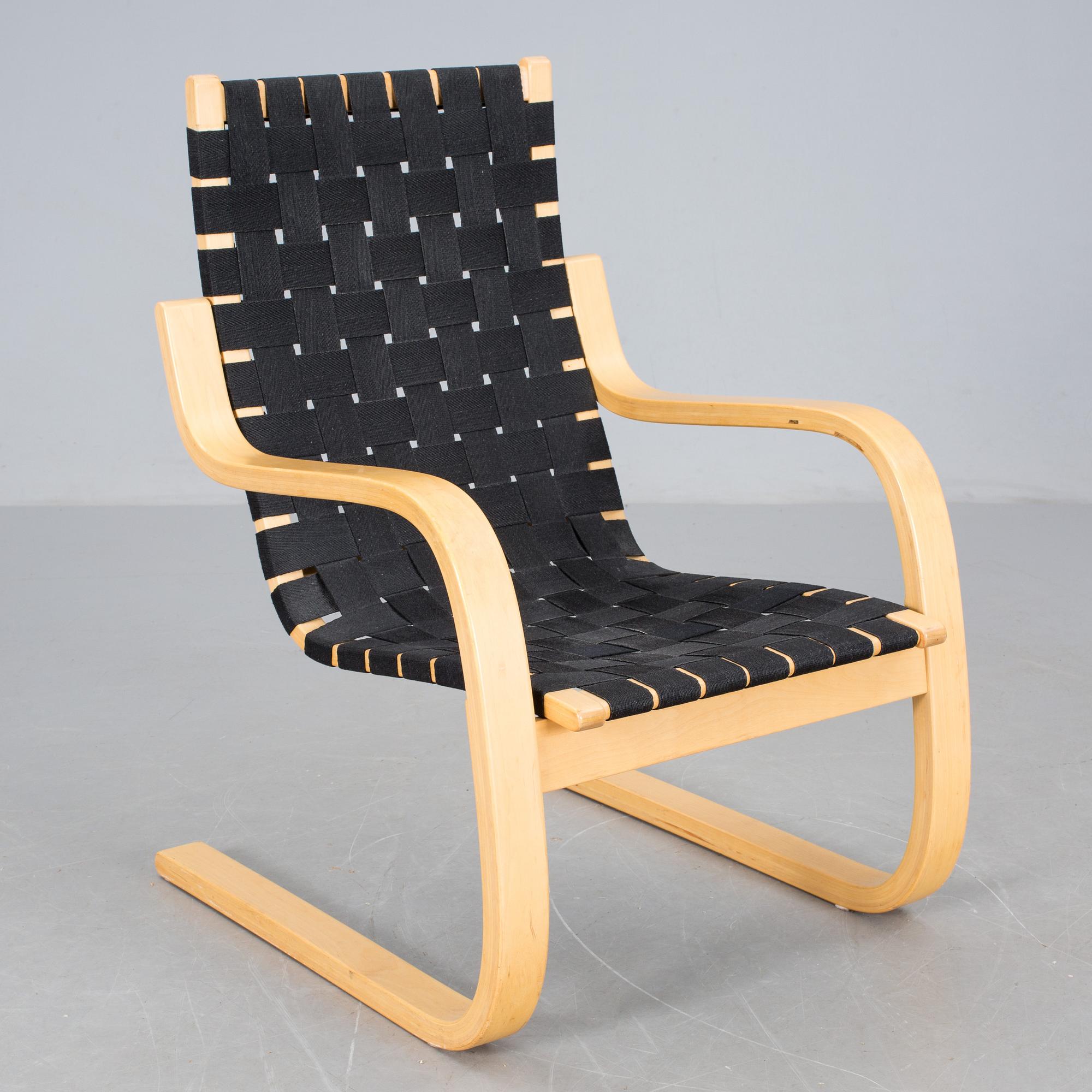 FÅTÖLJ, 406, Artek, Alvar Aalto.
