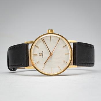 ARMBANDSUR, herr. Omega. 18K.