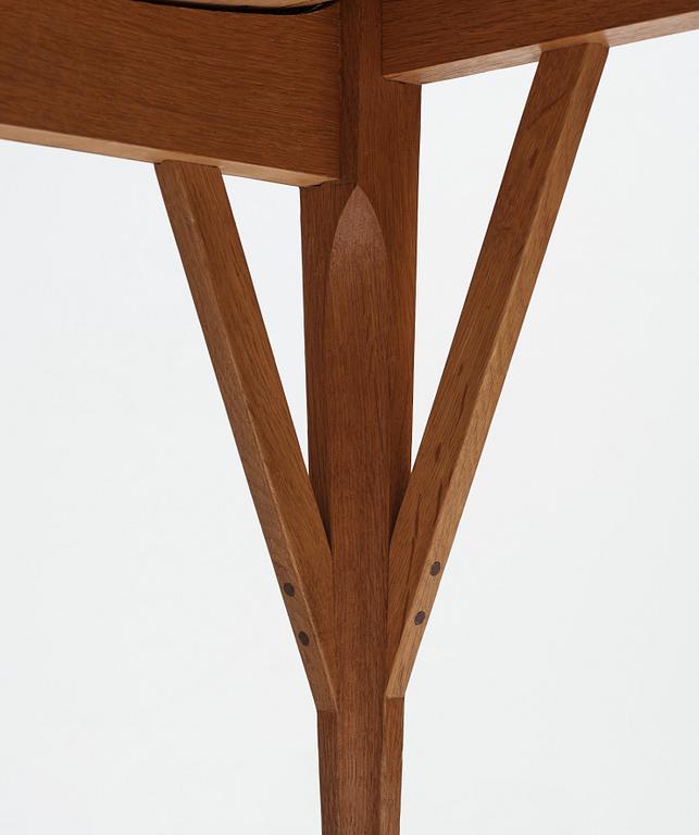 Carl-Axel Acking, a Swedish Modern stool, probably executed by cabinetmaker Torsten Schollin, Sweden 1940-50's.