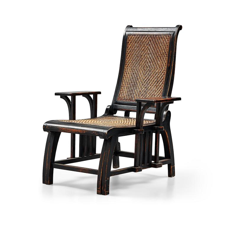 Deck chair, possibly China, 20th century.