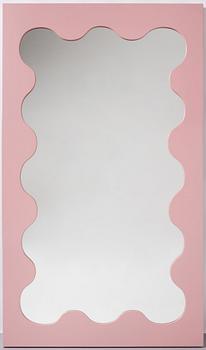 Gustaf Westman, spegel, "Curvy Mirror", egen studio, specialbeställd 2020.