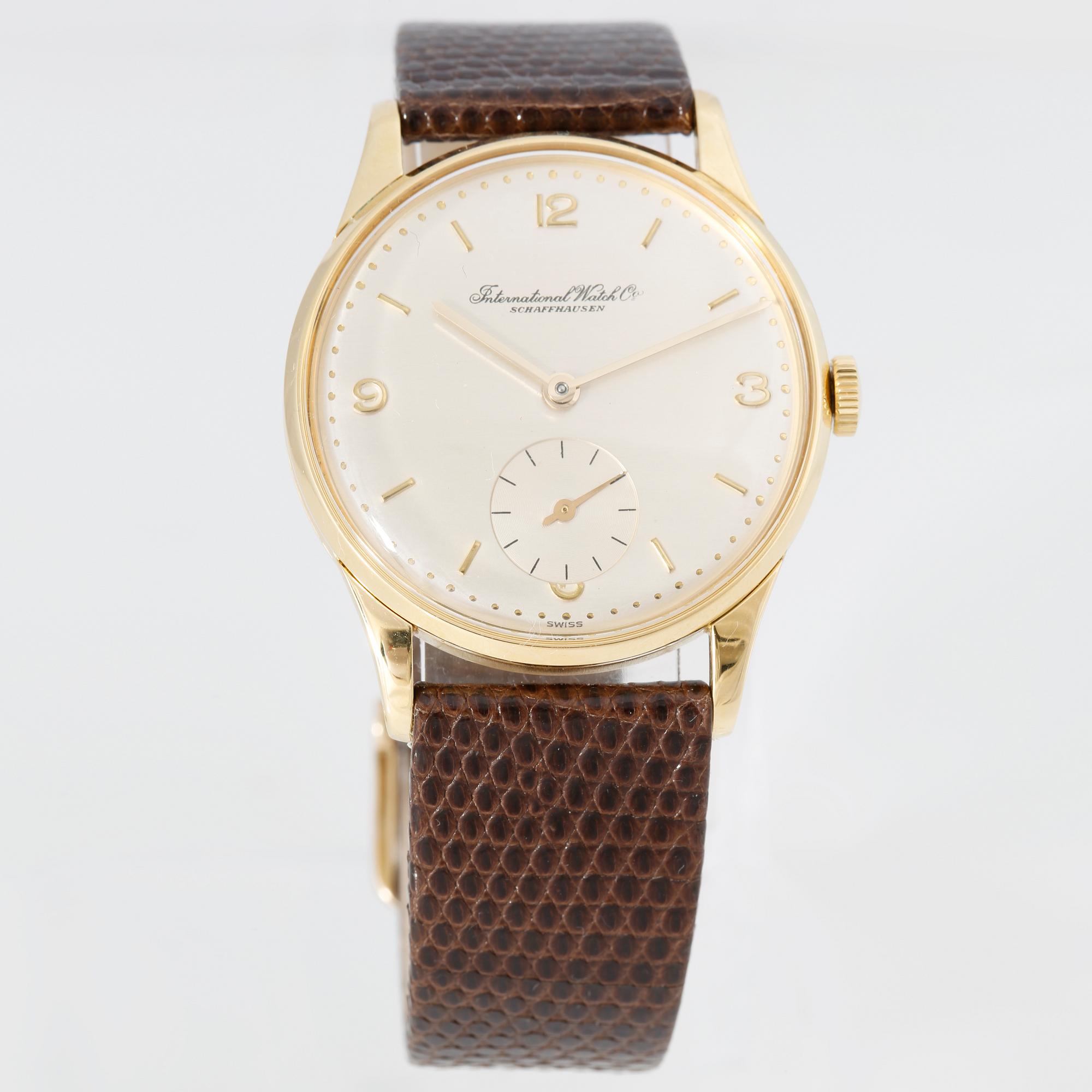 INTERNATIONAL WATCH Co. Schaffhausen, wristwatch, 33,5 mm.