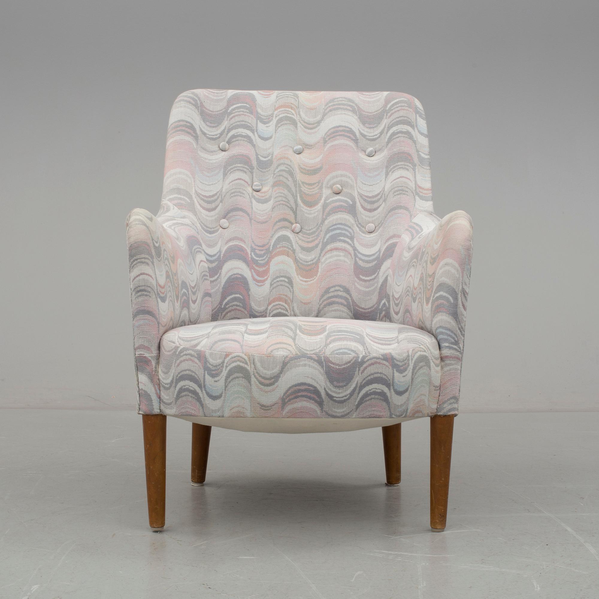 FÅTÖLJ, Carl Malmsten, 1900-talets andra hälft.