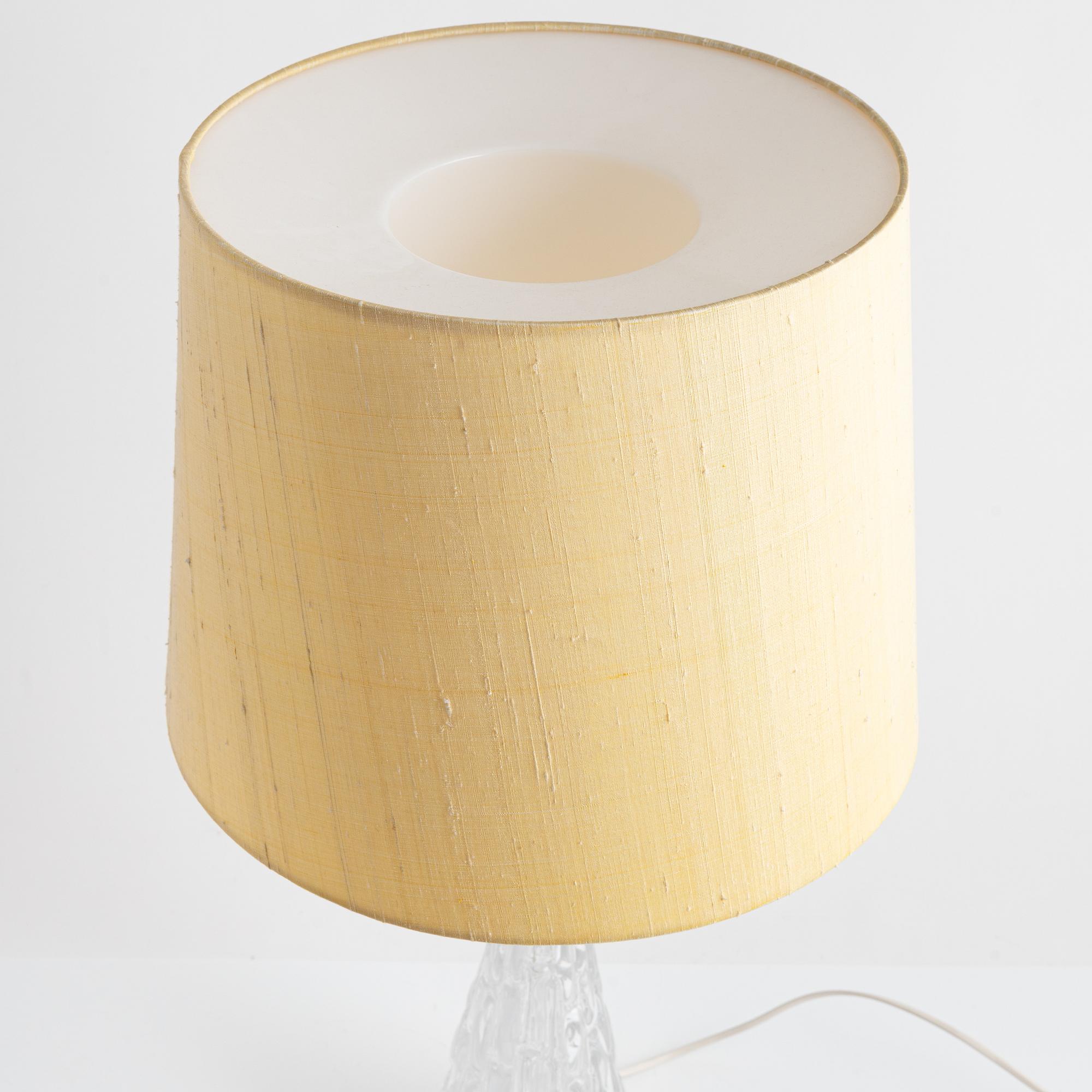 Carl Fagerlund, a table light, Orrefors.