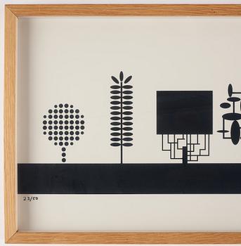 Jacob Dahlgren, signerad och daterad 2004, serigrafi, ed. 23/50.