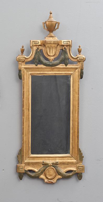 SPEGEL, av Anders Carlsson i Norrköping, verksam (1772-1801). Gustaviansk.