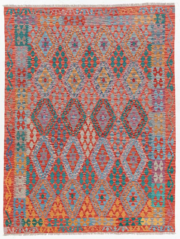 Kilim, modern, approx. 250 x 195 cm.