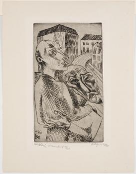 Conrad Felixmüller, "Freunde".