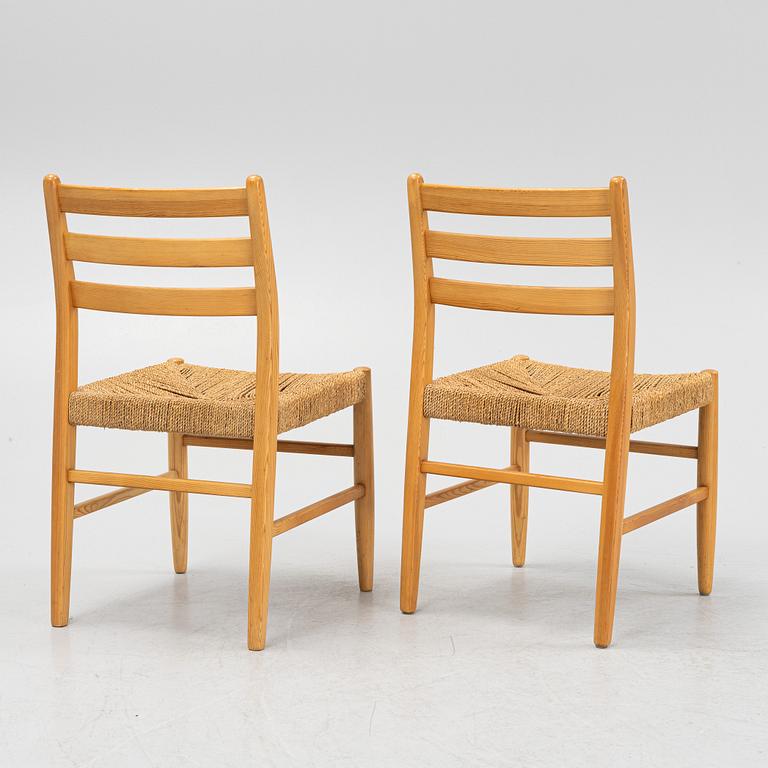 Harry Moen, ten chairs for Konrad Steinstads Snekkerverksted, Norway 1960s.