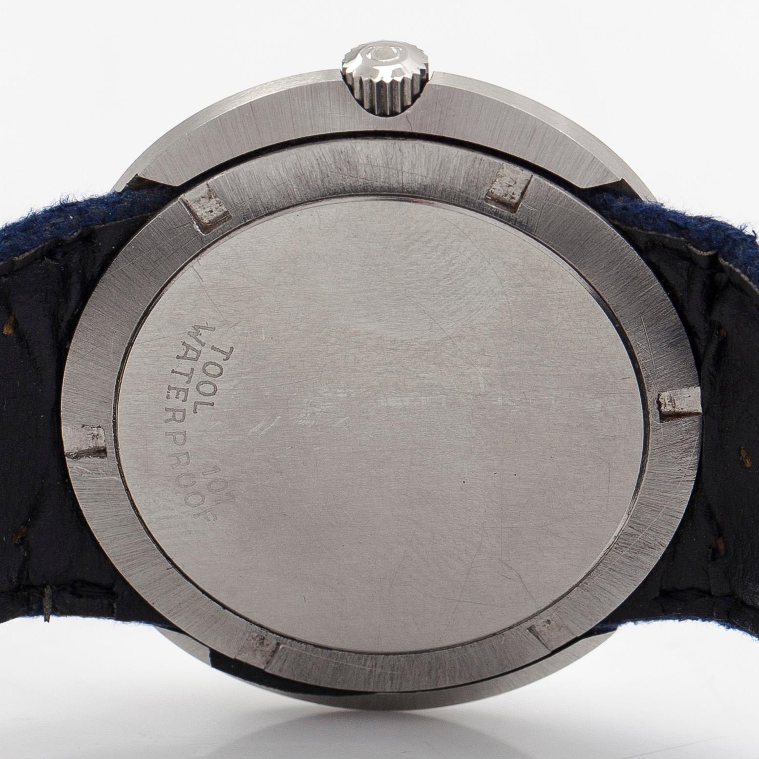 Omega, Genève, Dynamic, armbandsur, 41.5 x 36.5 mm.