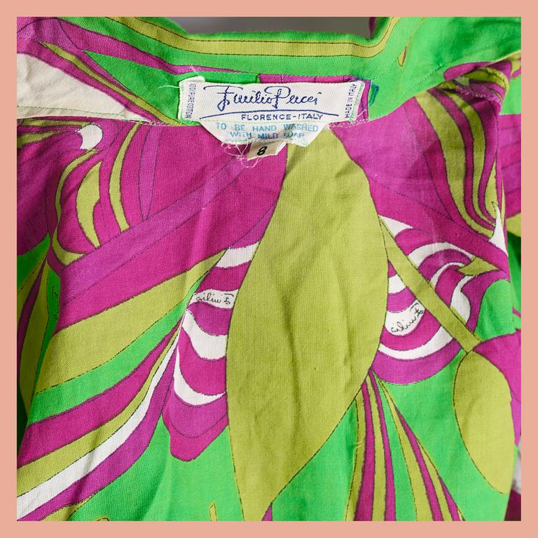 KJOL, Pucci, 1960-tal, storlek 8.