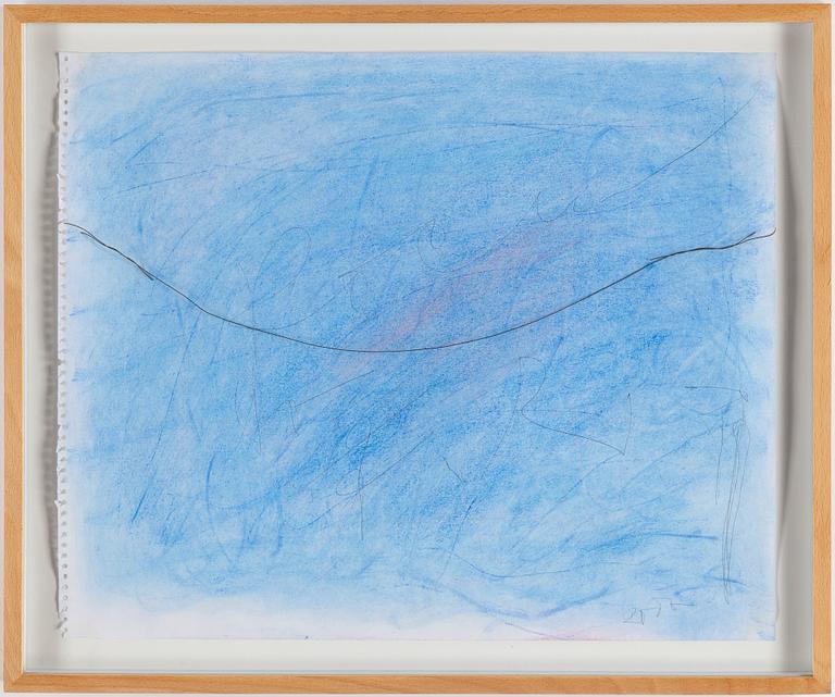 EDDIE FIGGE, mixed media, signed and dated 2000.