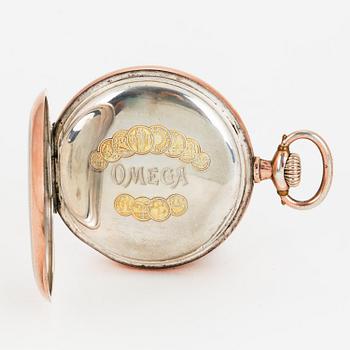 OMEGA, pocket watch, "Red Twelve", 51 mm.