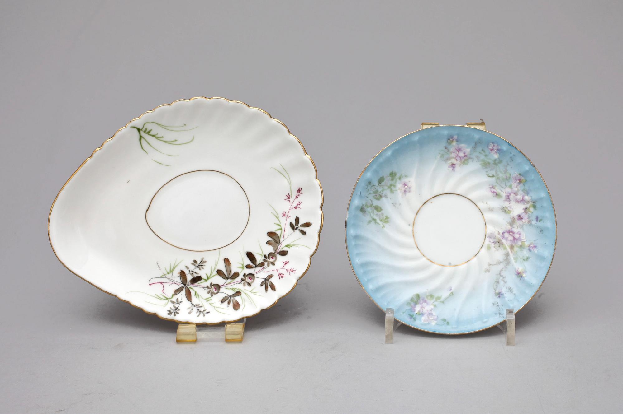 PARTI PORSLIN, 6+2, bla Kusnetzoff, Ryssland. 1800/1900-tal.