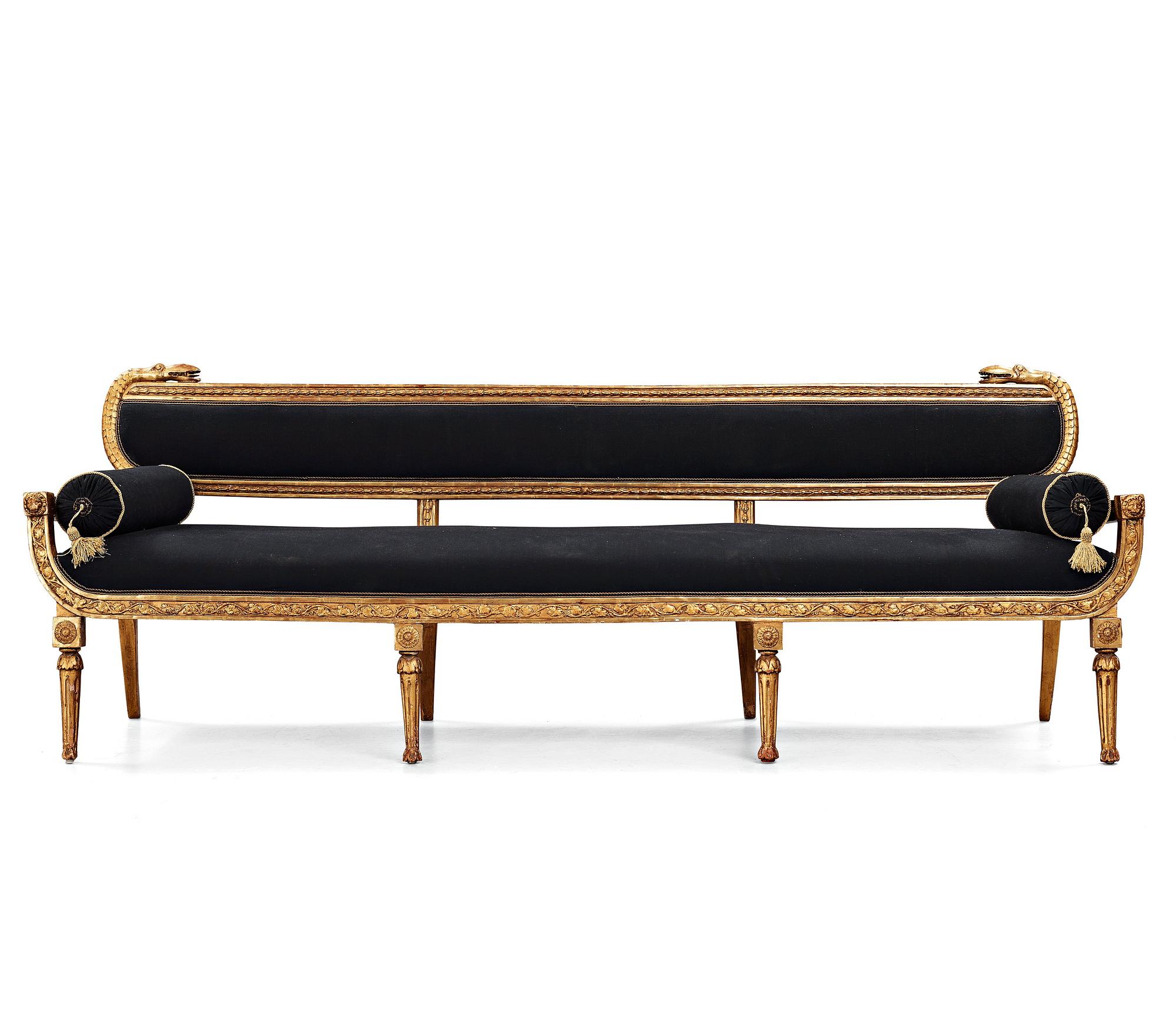 SOFFA, tillskriven Johannes Andersson, (1763-1840), Lindome, 1810/20-tal.