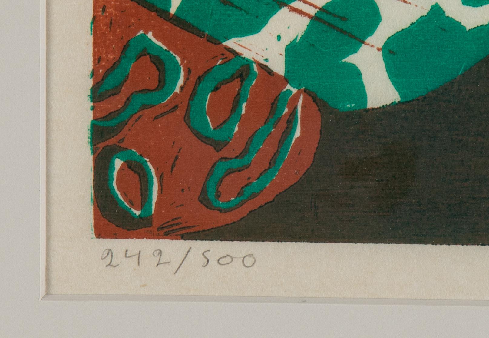 KARIN MAMMA ANDERSSON, färgträsnitt, signerat och numrerat 242/500 med blyerts.