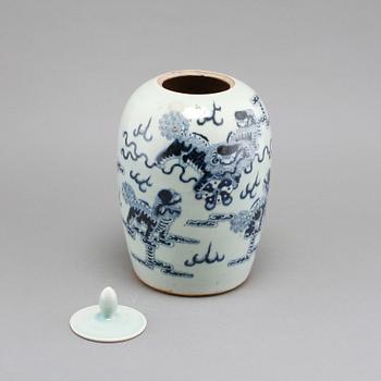 LOCKURNA, porslin, Kina, Qing, 1800-tal.