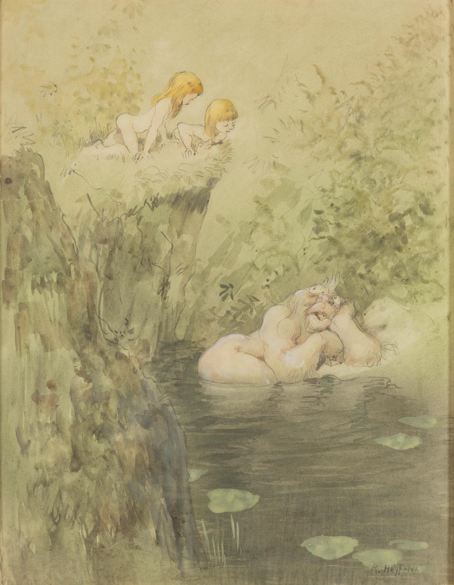 Robert Högfeldt, Sjöodjuret.