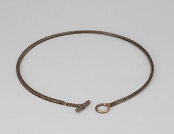 1263. A chain belt by Yves Saint Laurent.