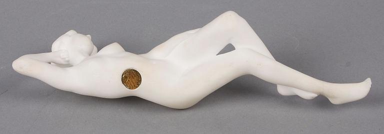 FRANS PELESCHKA-LUNARD. Skulptur, marmor, sign.