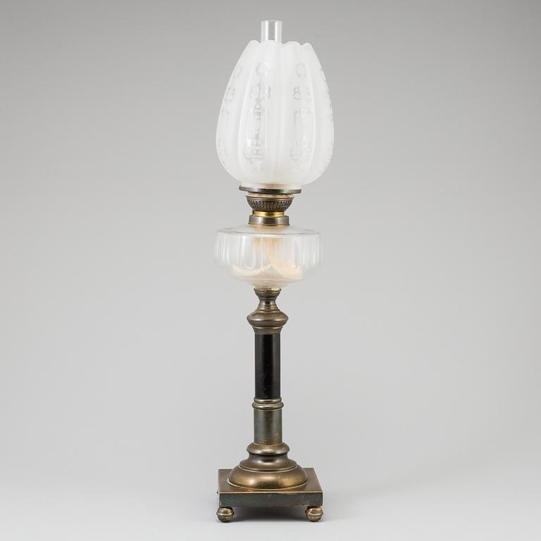 a Kosmos Brenner table light from around 1900.