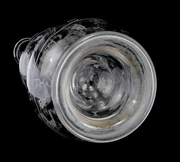KARAFF, glas, 1800-tal.