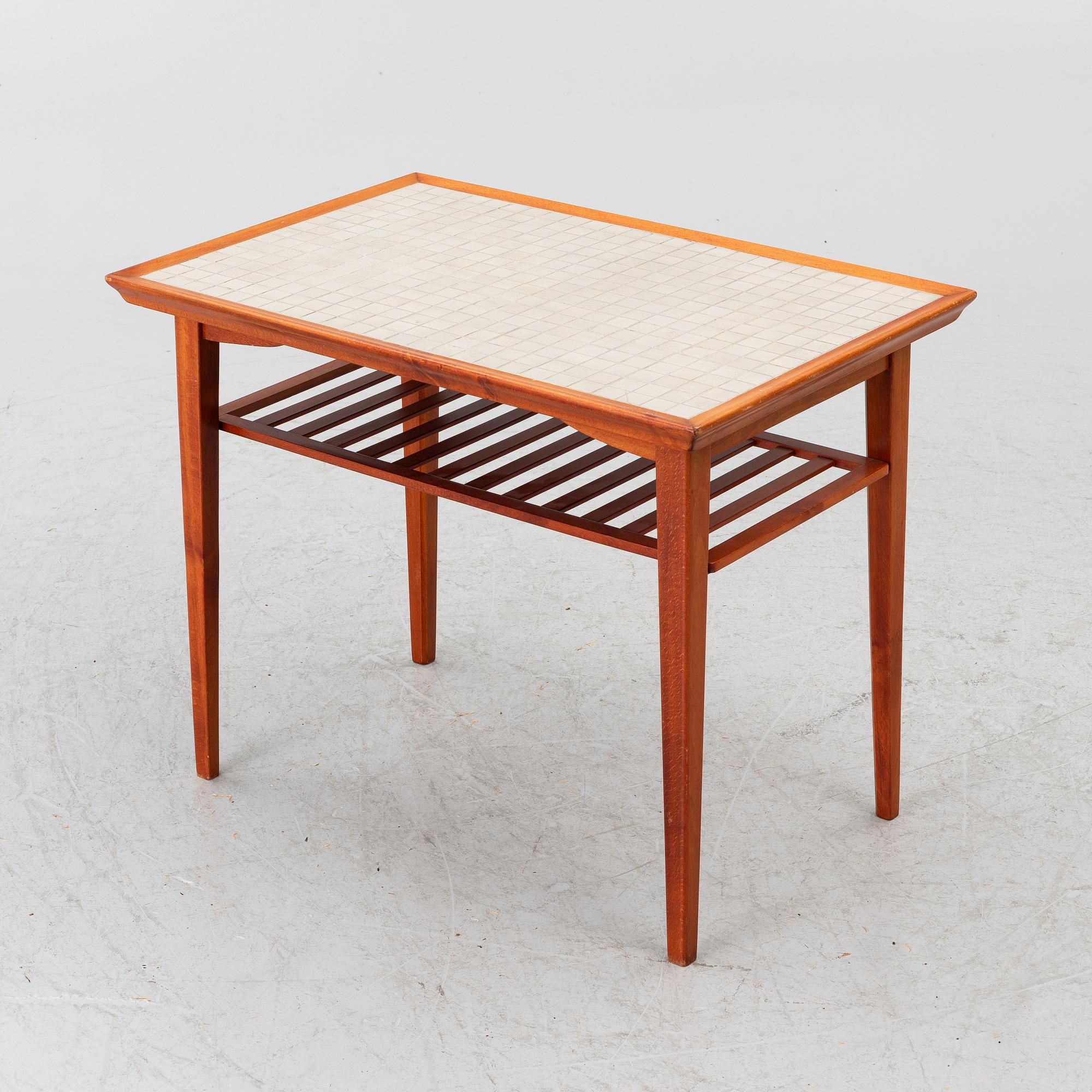 A Swedish Modern side table, 1940s.