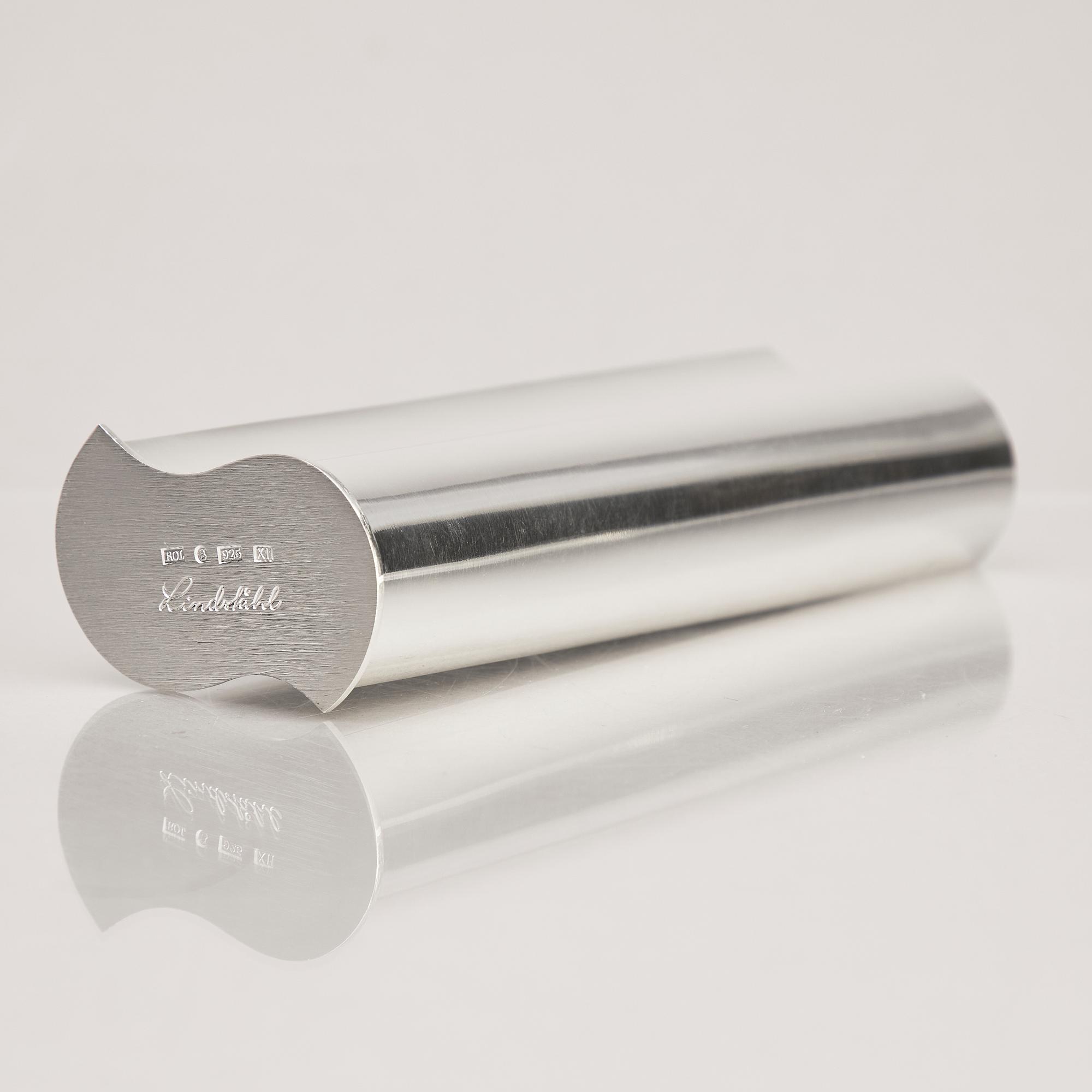 Rolf Lindståhl, vas, sterling silver, Stockholm 2020.