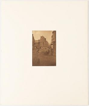 Henry B. Goodwin, "Hötorget", 1919, photogravure from "Our Beautiful Stockholm".