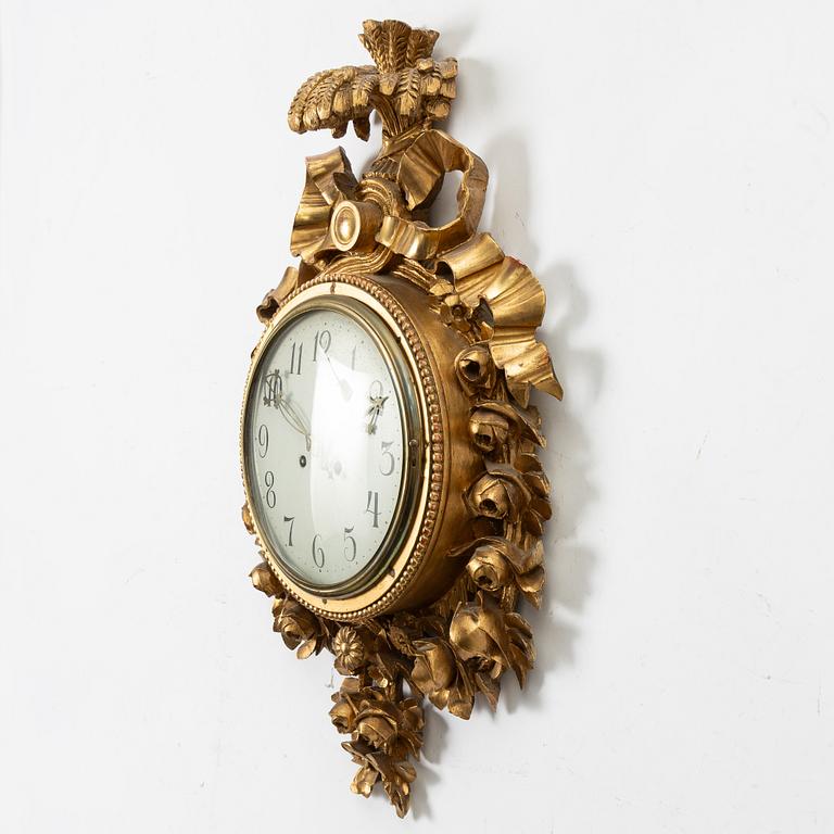 Wall clock, 19th century.