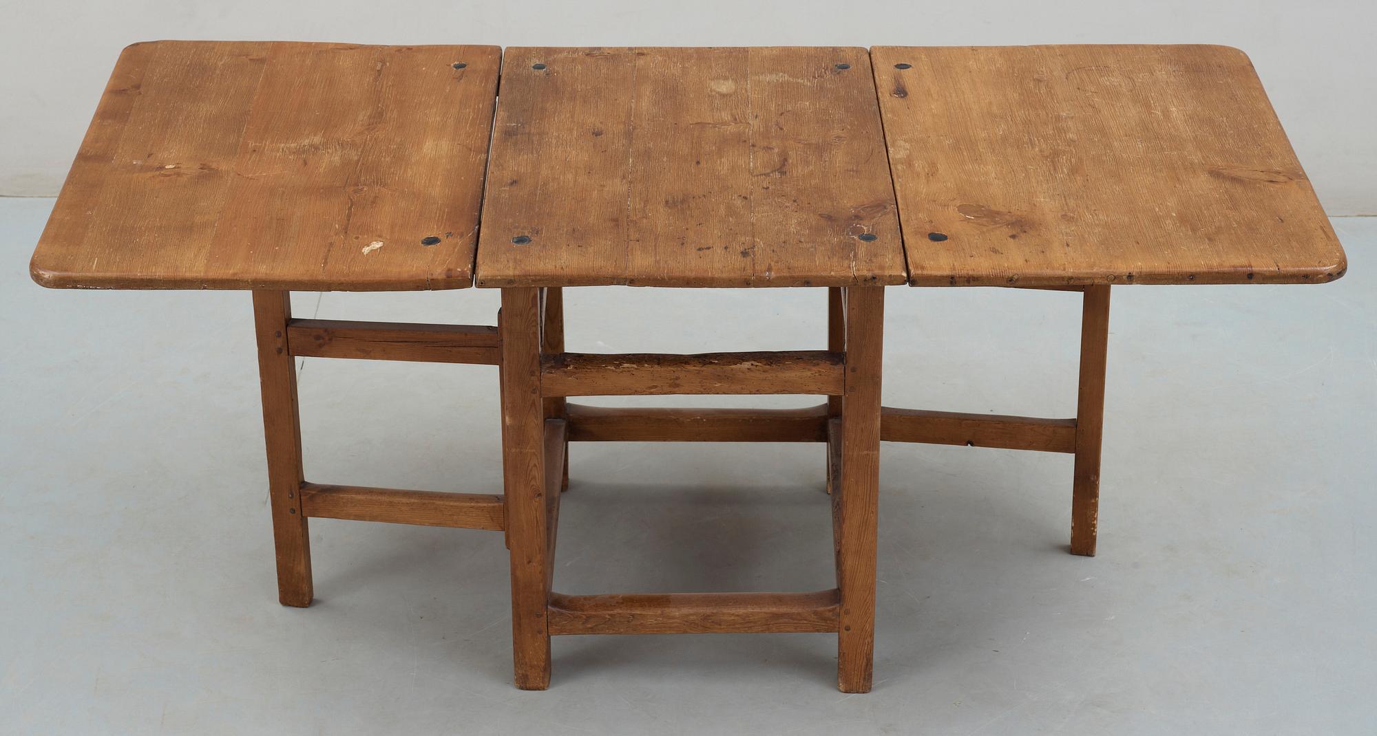 SLAGBORD, allmoge, 1800-tal.