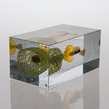 Oiva Toikka, A GLASS CUBE.