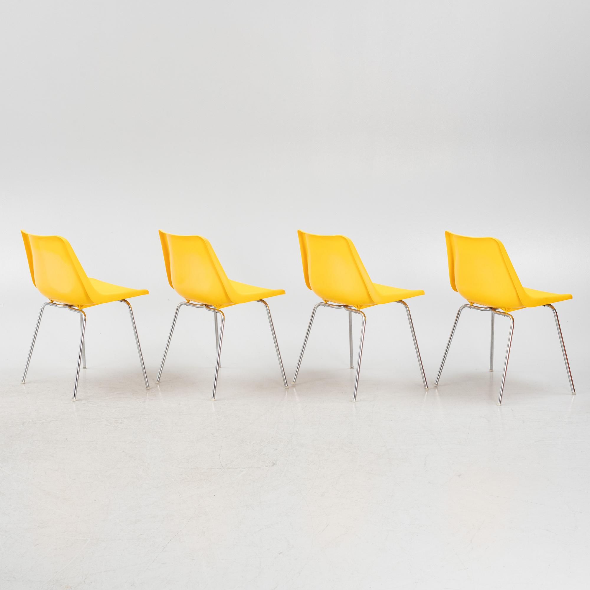 Robin Day, dining set 5 pieces, Overman, 1970s.