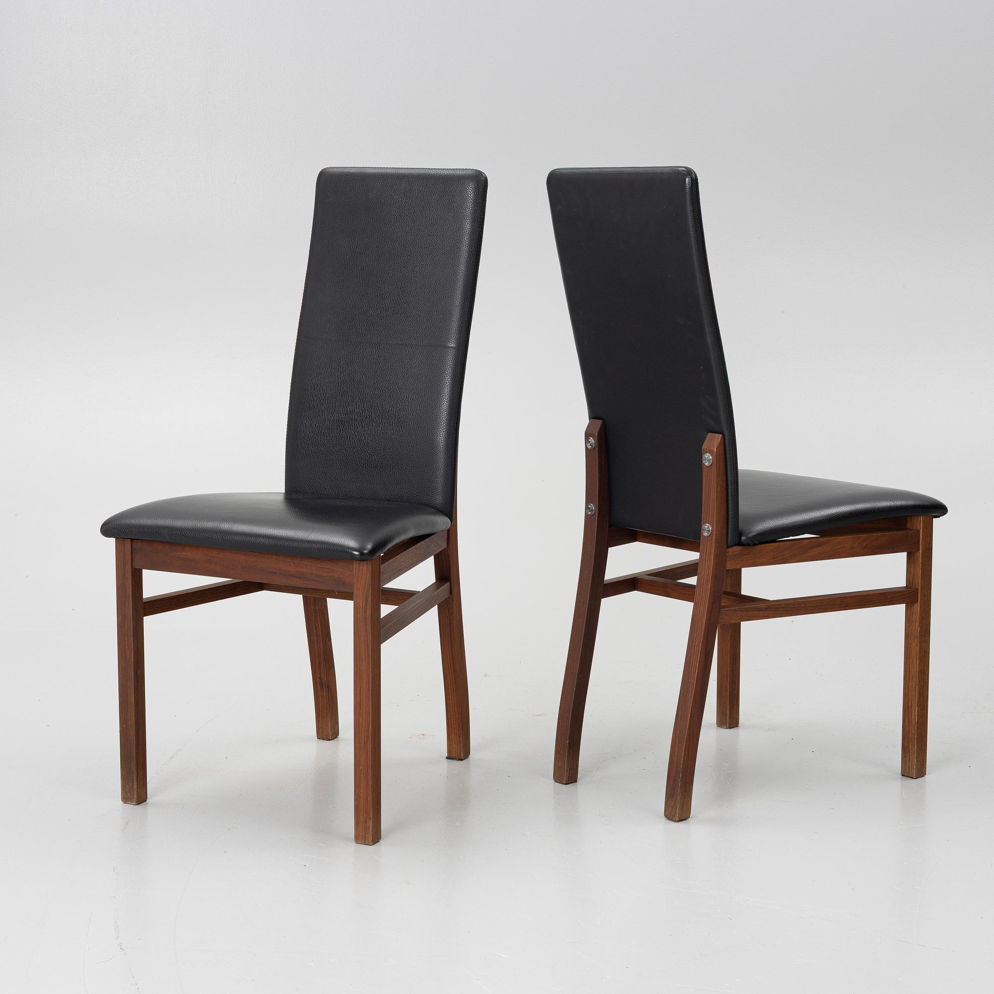 Nissen & Gehl, a five piece dining suite, Naver Collection, Gramrode Möbelfabrik, Denmark.