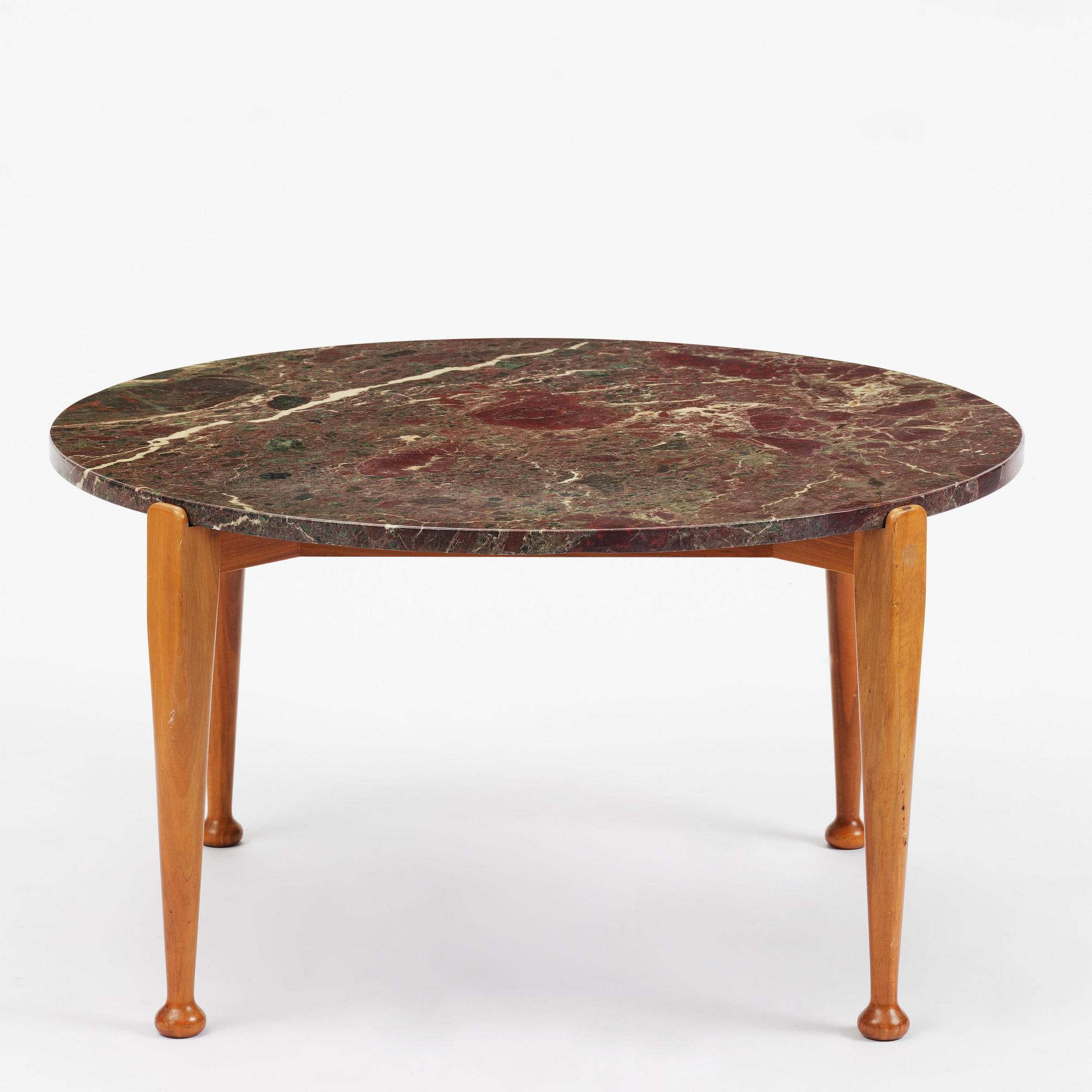 Josef Frank, soffbord, modell B 965, Firma Svenskt Tenn, 1900-talets mitt.