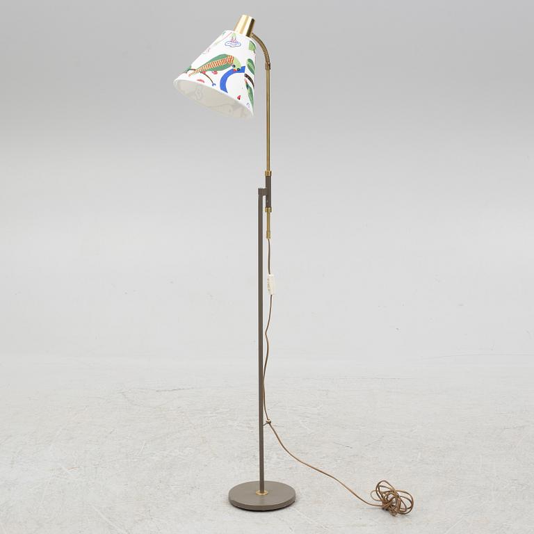 A floor lamp, mid 20th Century.