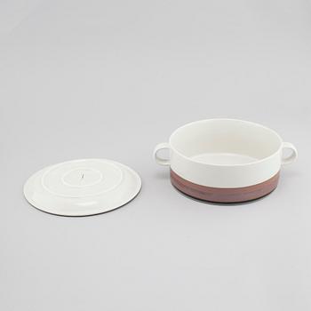 INGER PERSSON, ten pieces of stoneware tableware, not signed.