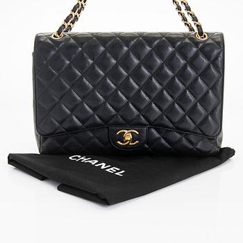 Chanel, a 'Double Flap Bag Maxi' bag, 2010-2011.
